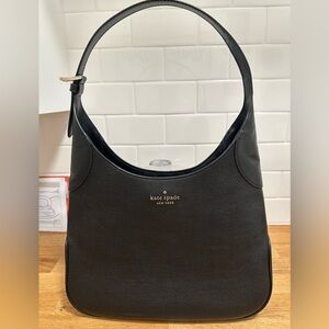 Kate Spade Elegant Black Aster Hobo shoulder bag